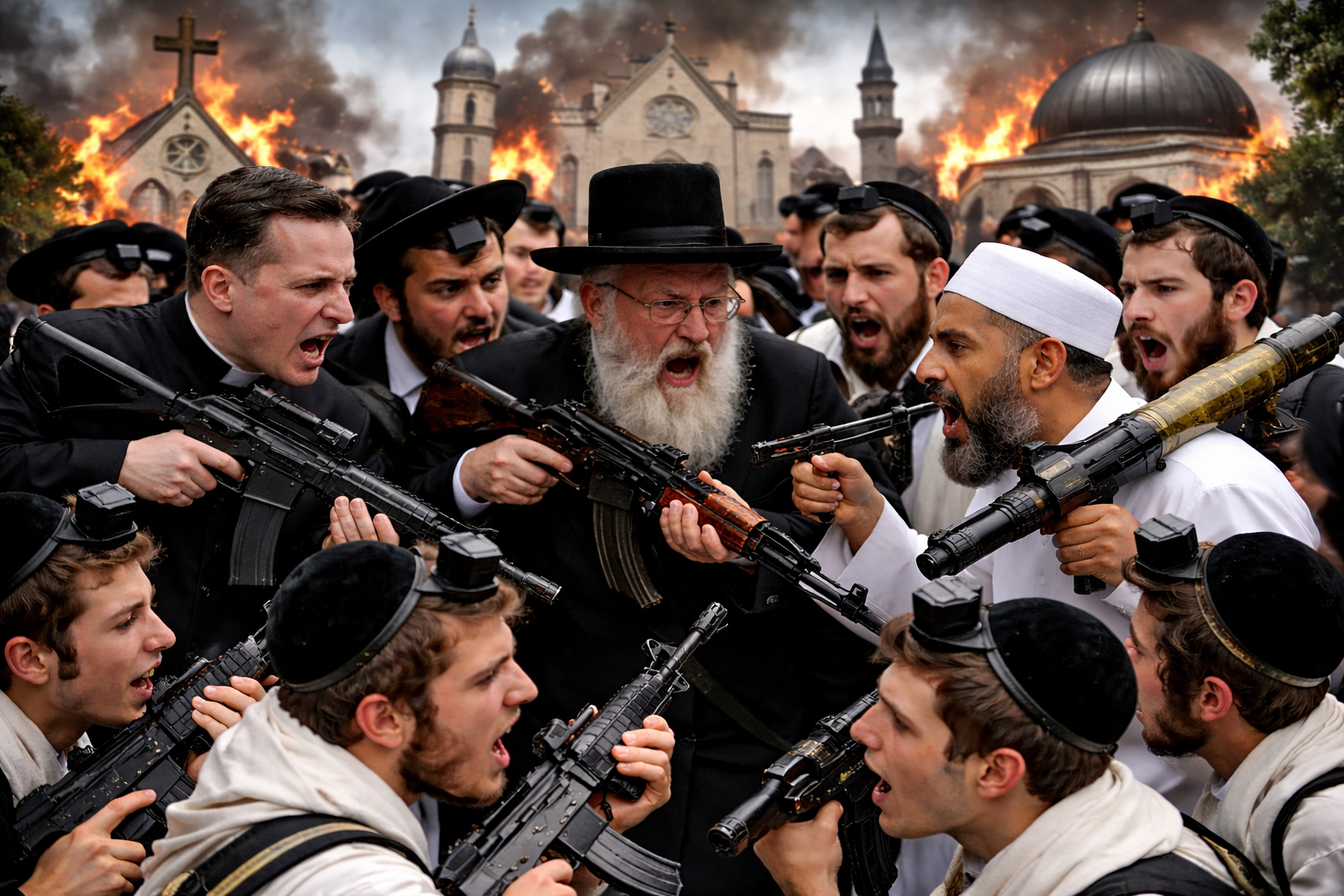 DISARM THE RELIGIOUS - NOW