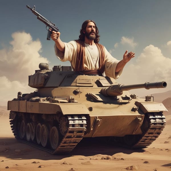 Christians are adherents of Constantine Militarization: Not Yeshua Pacifism